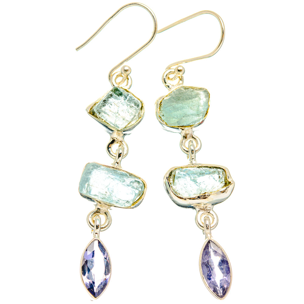 Aquamarine Earrings handcrafted by Ana Silver Co - EARR427622 - Photo 2