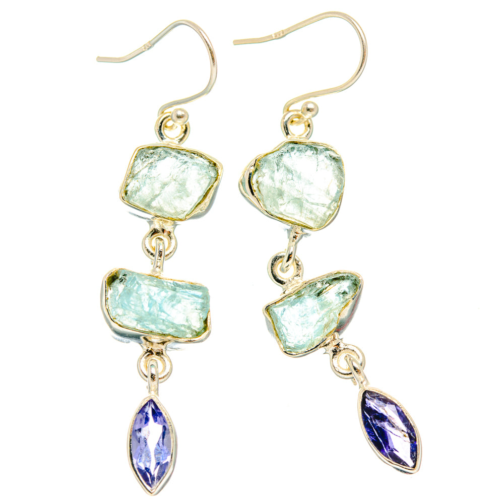 Aquamarine Earrings handcrafted by Ana Silver Co - EARR427683 - Photo 2