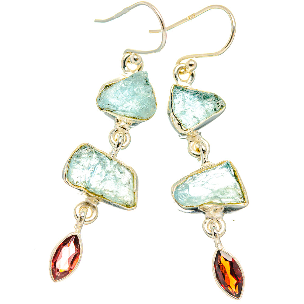 Aquamarine Earrings handcrafted by Ana Silver Co - EARR427692 - Photo 2