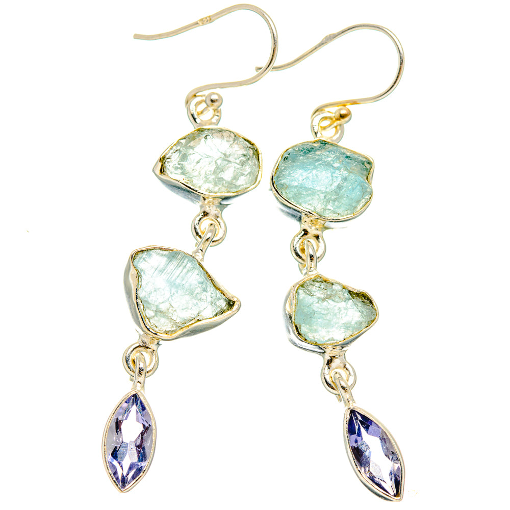 Aquamarine Earrings handcrafted by Ana Silver Co - EARR427700 - Photo 2