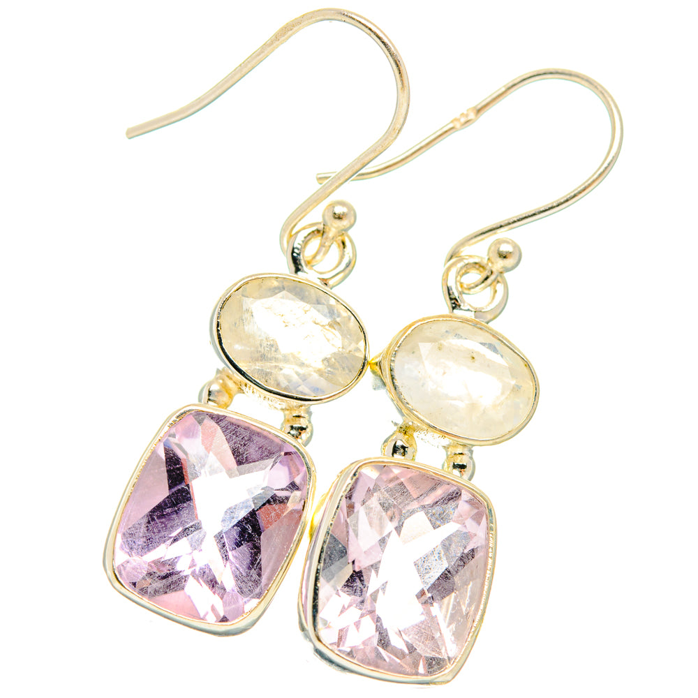Kunzite Earrings handcrafted by Ana Silver Co - EARR427712 - Photo 2