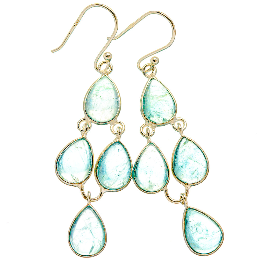 Aquamarine Earrings handcrafted by Ana Silver Co - EARR427755 - Photo 2