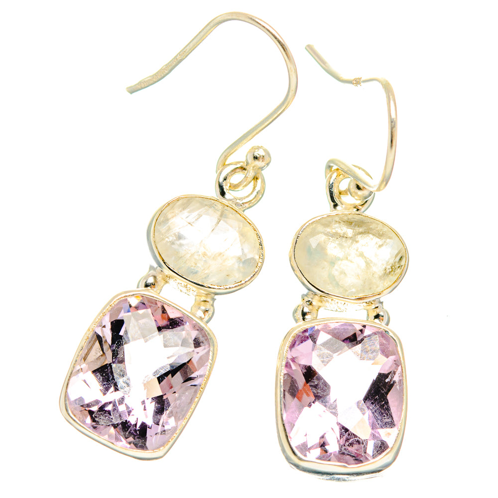 Kunzite Earrings handcrafted by Ana Silver Co - EARR427775 - Photo 2