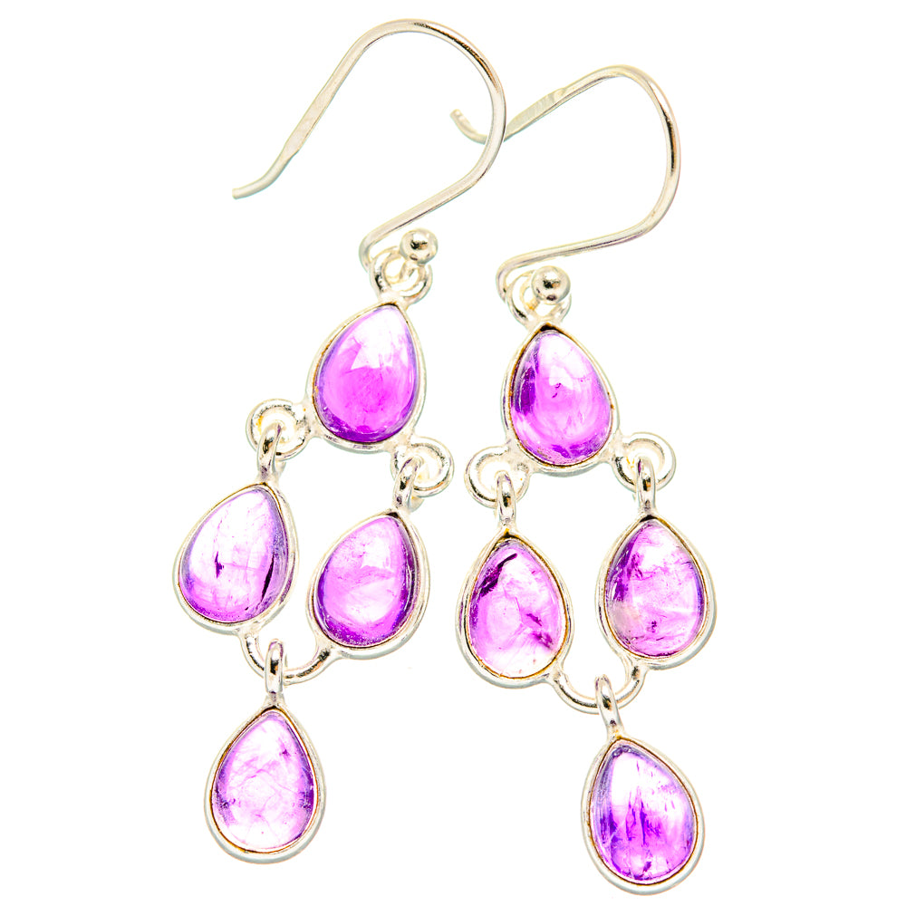 Amethyst Earrings handcrafted by Ana Silver Co - EARR428141 - Photo 2