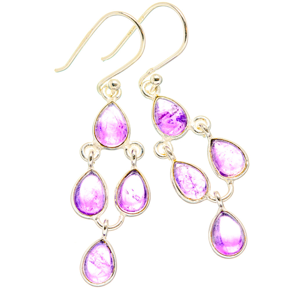 Amethyst Earrings handcrafted by Ana Silver Co - EARR428239 - Photo 2