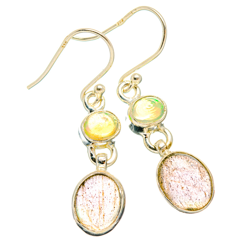 Labradorite Earrings handcrafted by Ana Silver Co - EARR428254 - Photo 2