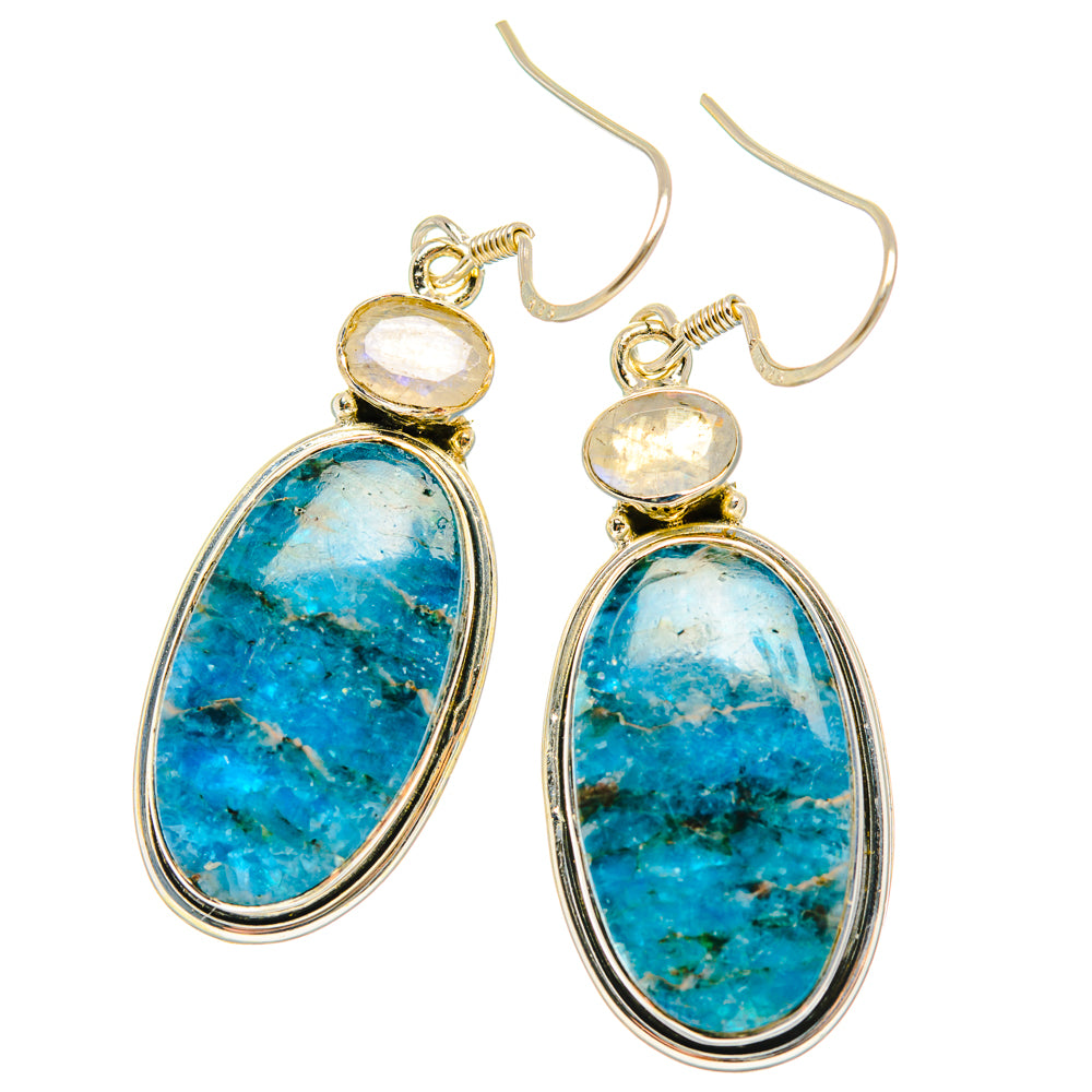 Apatite Earrings handcrafted by Ana Silver Co - EARR428543 - Photo 2