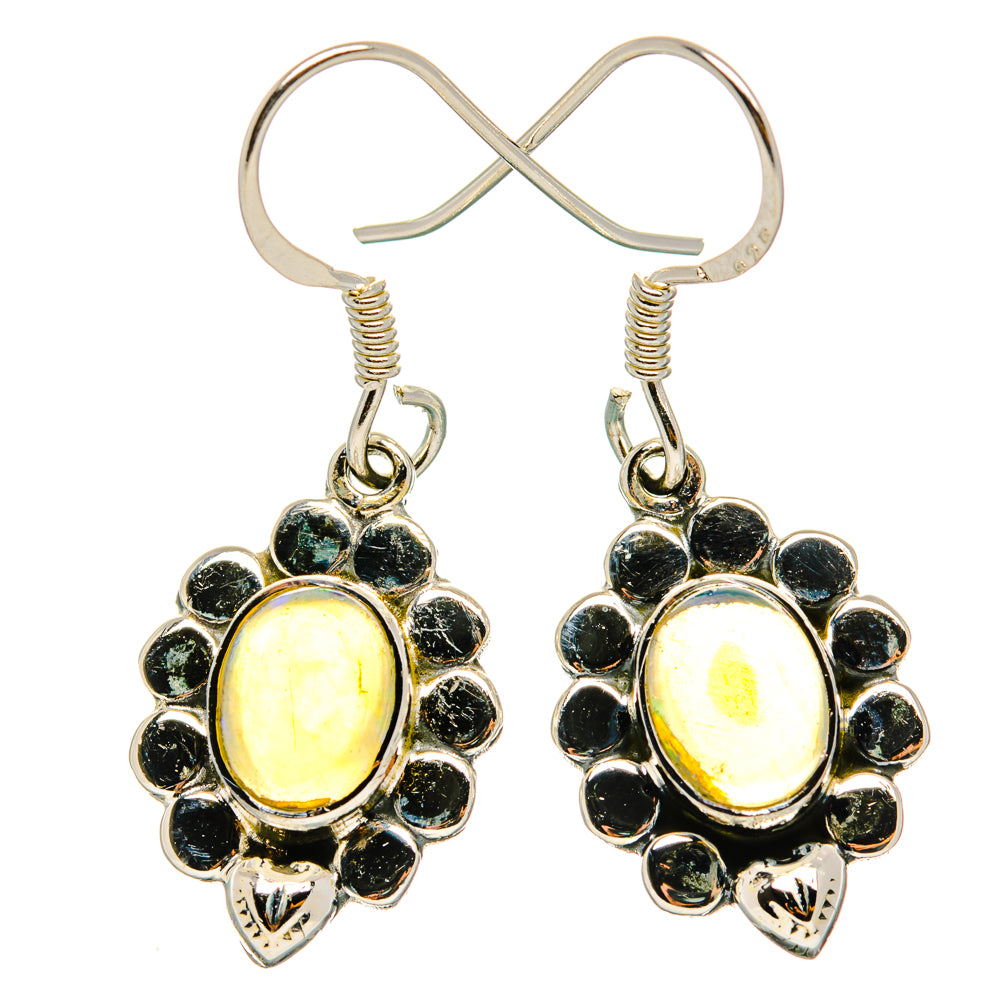 Ethiopian Opal Earrings handcrafted by Ana Silver Co - EARR428661 - Photo 2