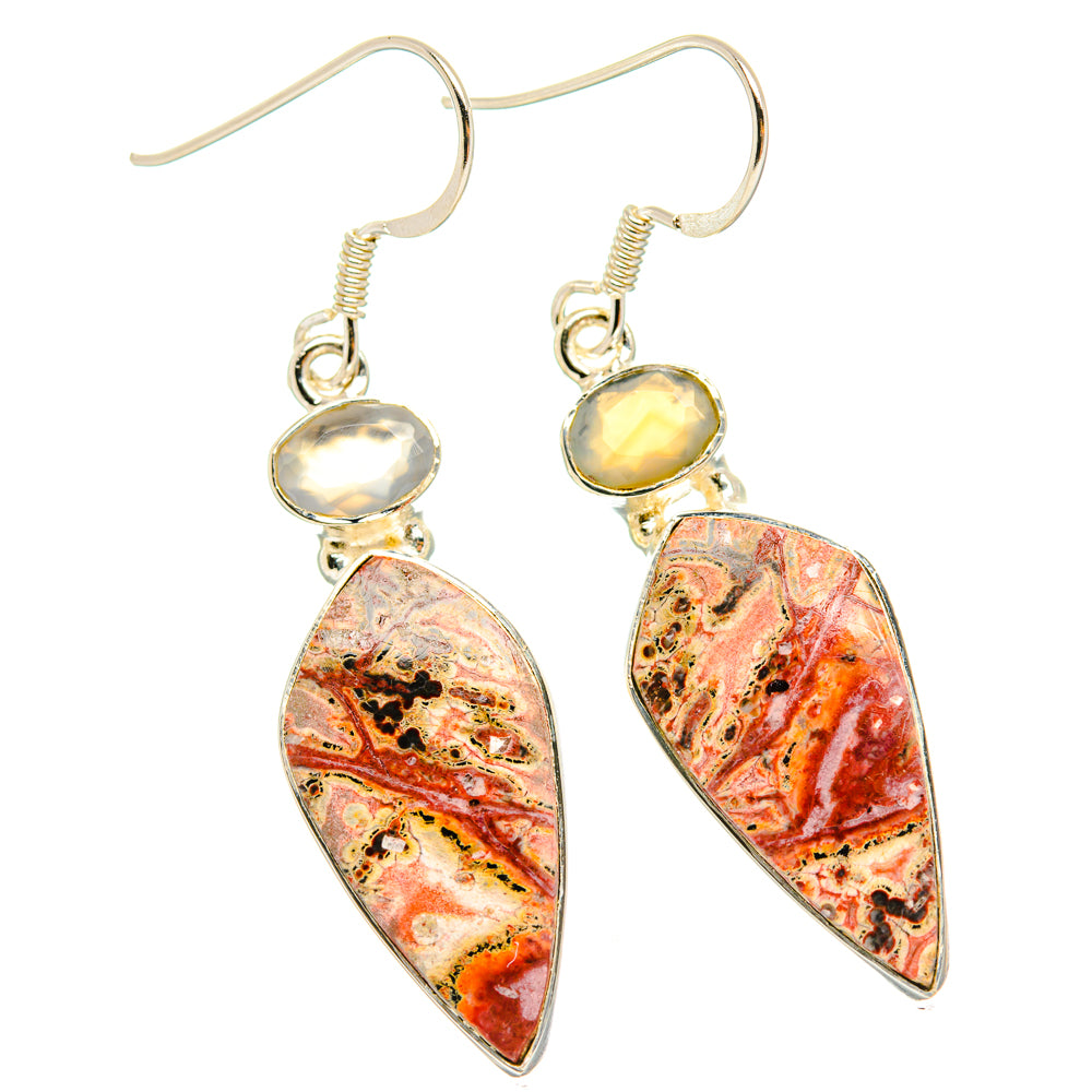 Picture Jasper Earrings handcrafted by Ana Silver Co - EARR428727 - Photo 2