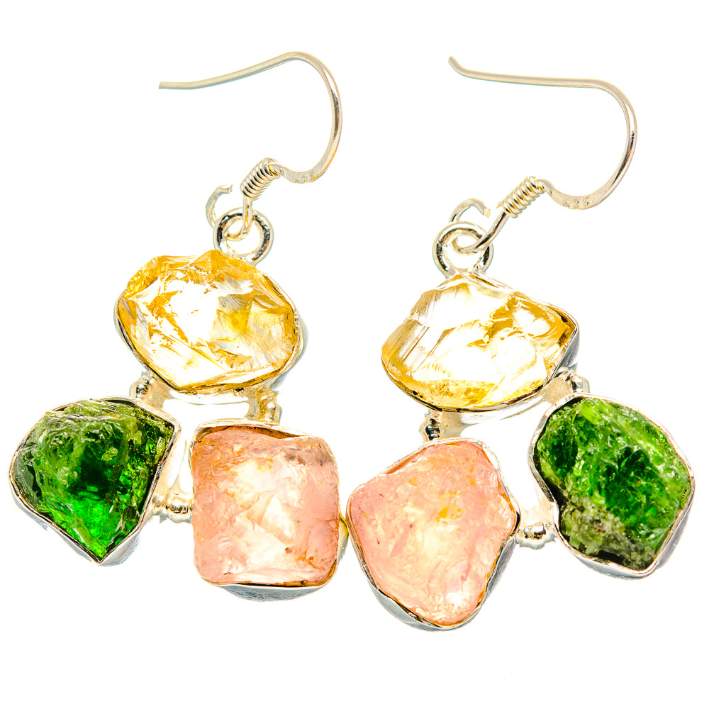 Citrine Earrings handcrafted by Ana Silver Co - EARR428884 - Photo 2