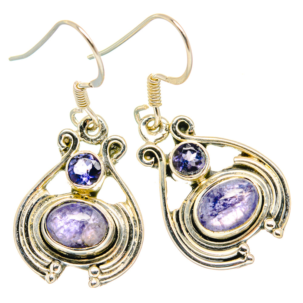 Tanzanite Earrings handcrafted by Ana Silver Co - EARR429147 - Photo 2