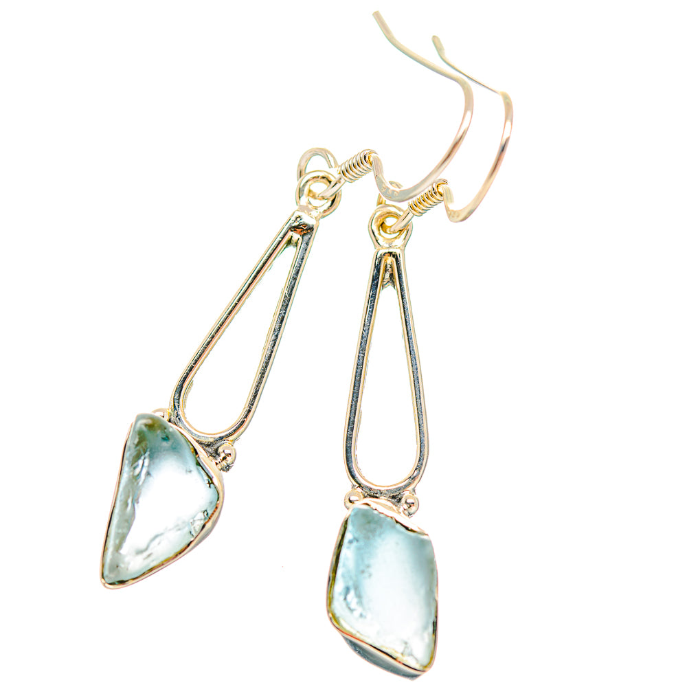 Aquamarine Earrings handcrafted by Ana Silver Co - EARR429246 - Photo 2