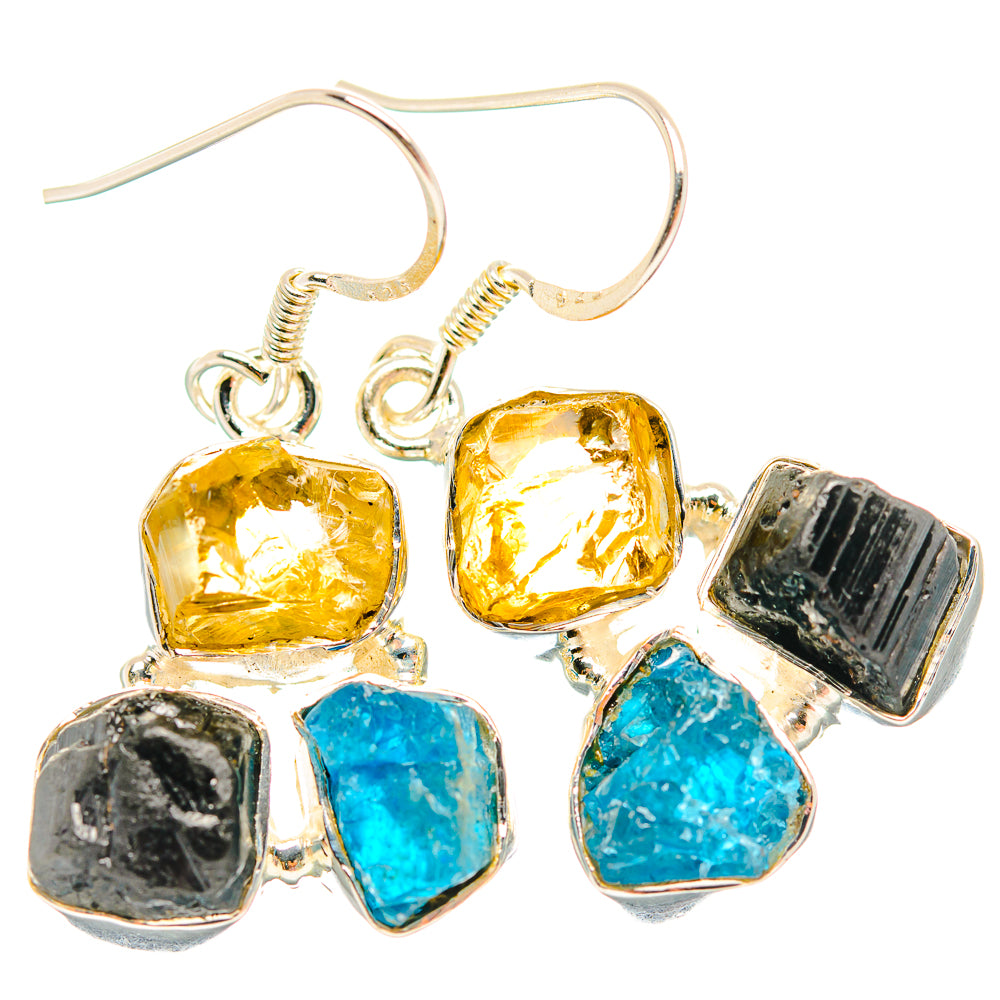 Citrine Earrings handcrafted by Ana Silver Co - EARR429252 - Photo 2
