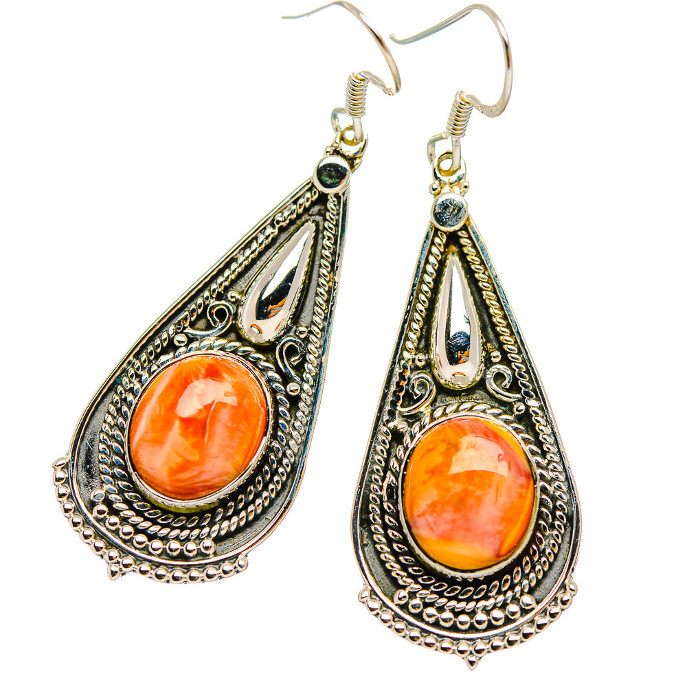 Ocean Jasper Earrings handcrafted by Ana Silver Co - EARR429328 - Photo 2