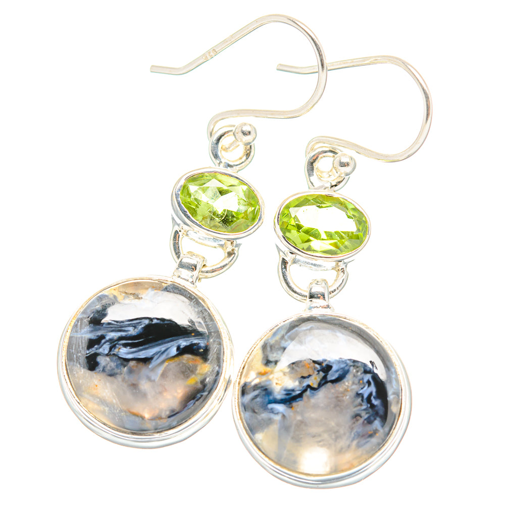 Sodalite Earrings handcrafted by Ana Silver Co - EARR429881 - Photo 2