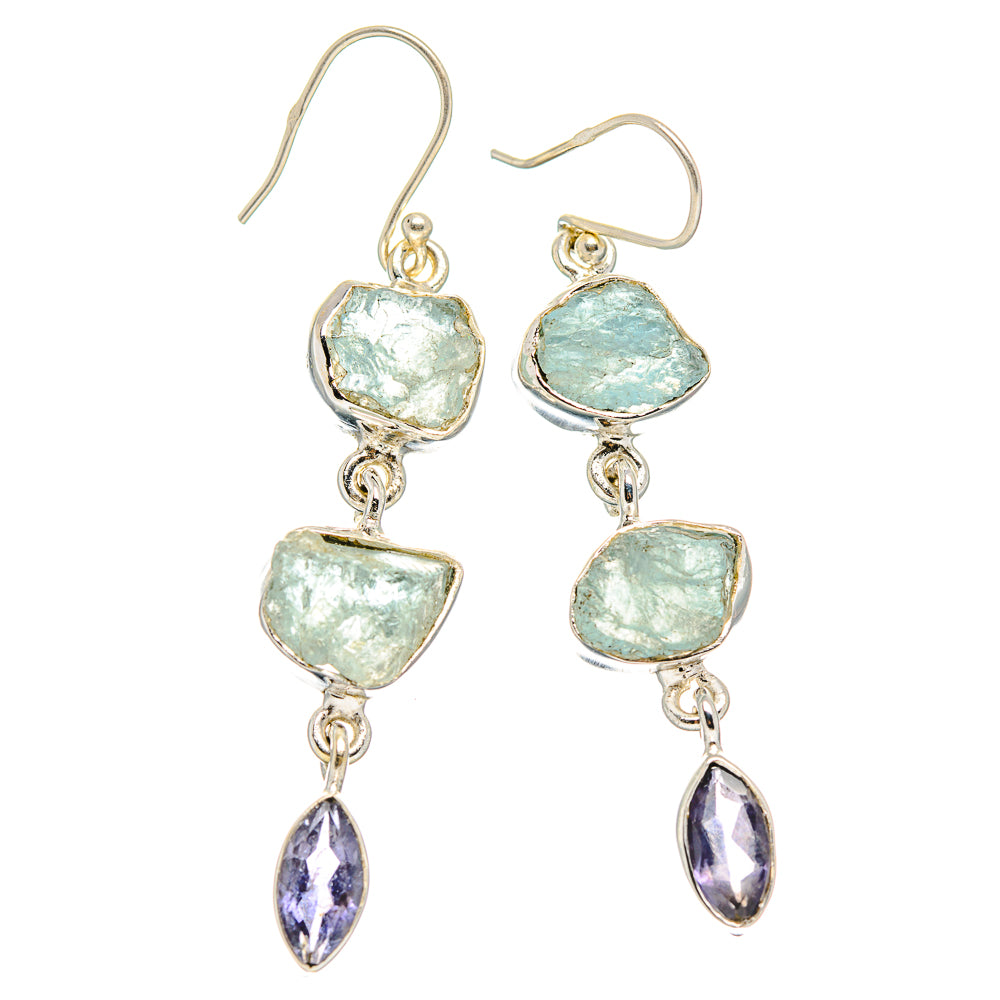 Aquamarine Earrings handcrafted by Ana Silver Co - EARR429885 - Photo 2