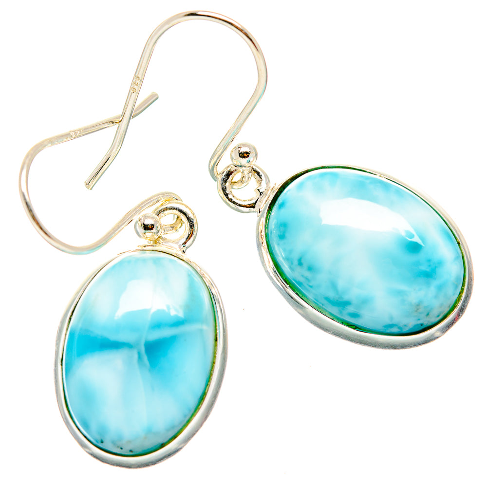 Larimar Earrings handcrafted by Ana Silver Co - EARR430053 - Photo 2