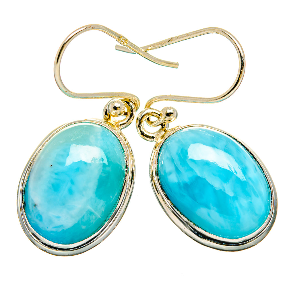 Larimar Earrings handcrafted by Ana Silver Co - EARR430083 - Photo 2