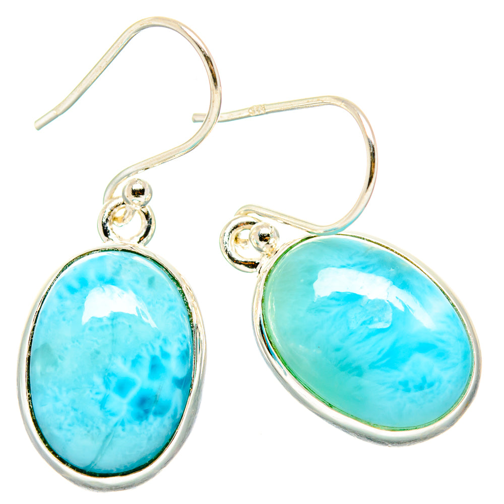 Larimar Earrings handcrafted by Ana Silver Co - EARR430168 - Photo 2