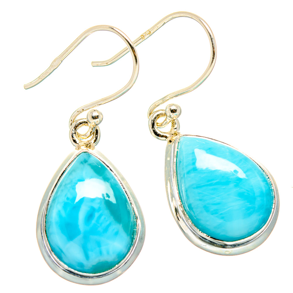 Larimar Earrings handcrafted by Ana Silver Co - EARR430287 - Photo 2