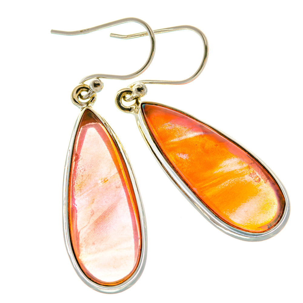 Aura Opal Earrings handcrafted by Ana Silver Co - EARR430495 - Photo 2