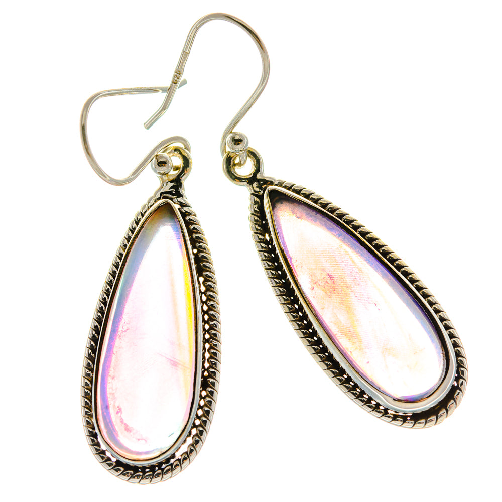 Aura Opal Earrings handcrafted by Ana Silver Co - EARR430498 - Photo 2