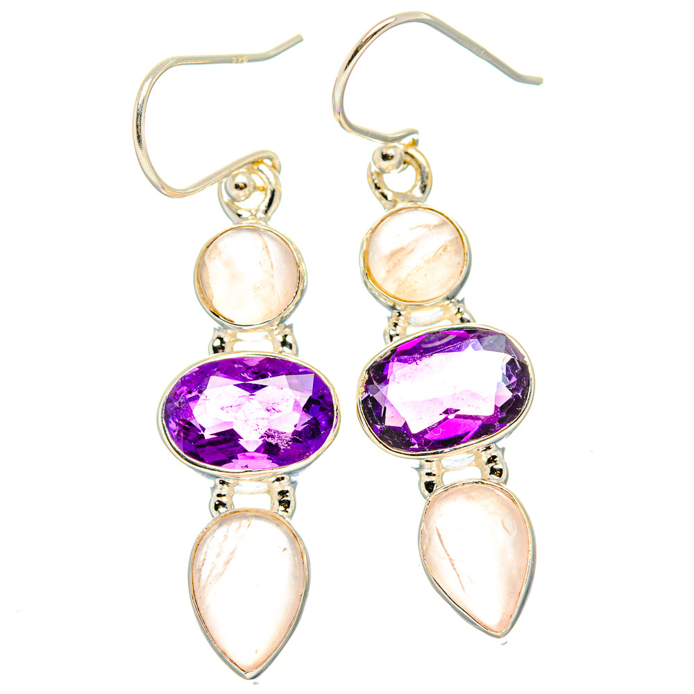 Amethyst Earrings handcrafted by Ana Silver Co - EARR430548 - Photo 2