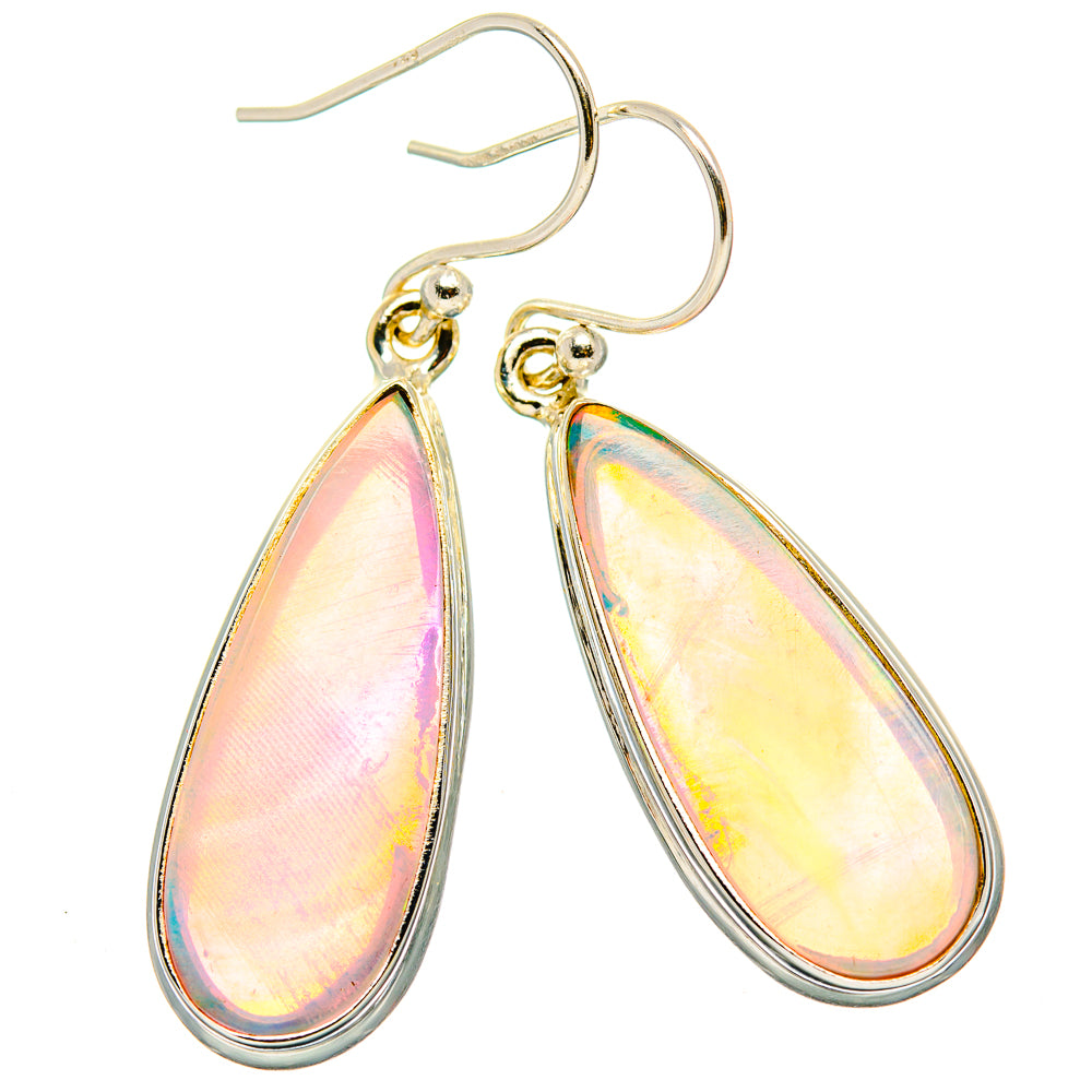 Aura Opal Earrings handcrafted by Ana Silver Co - EARR430568 - Photo 2