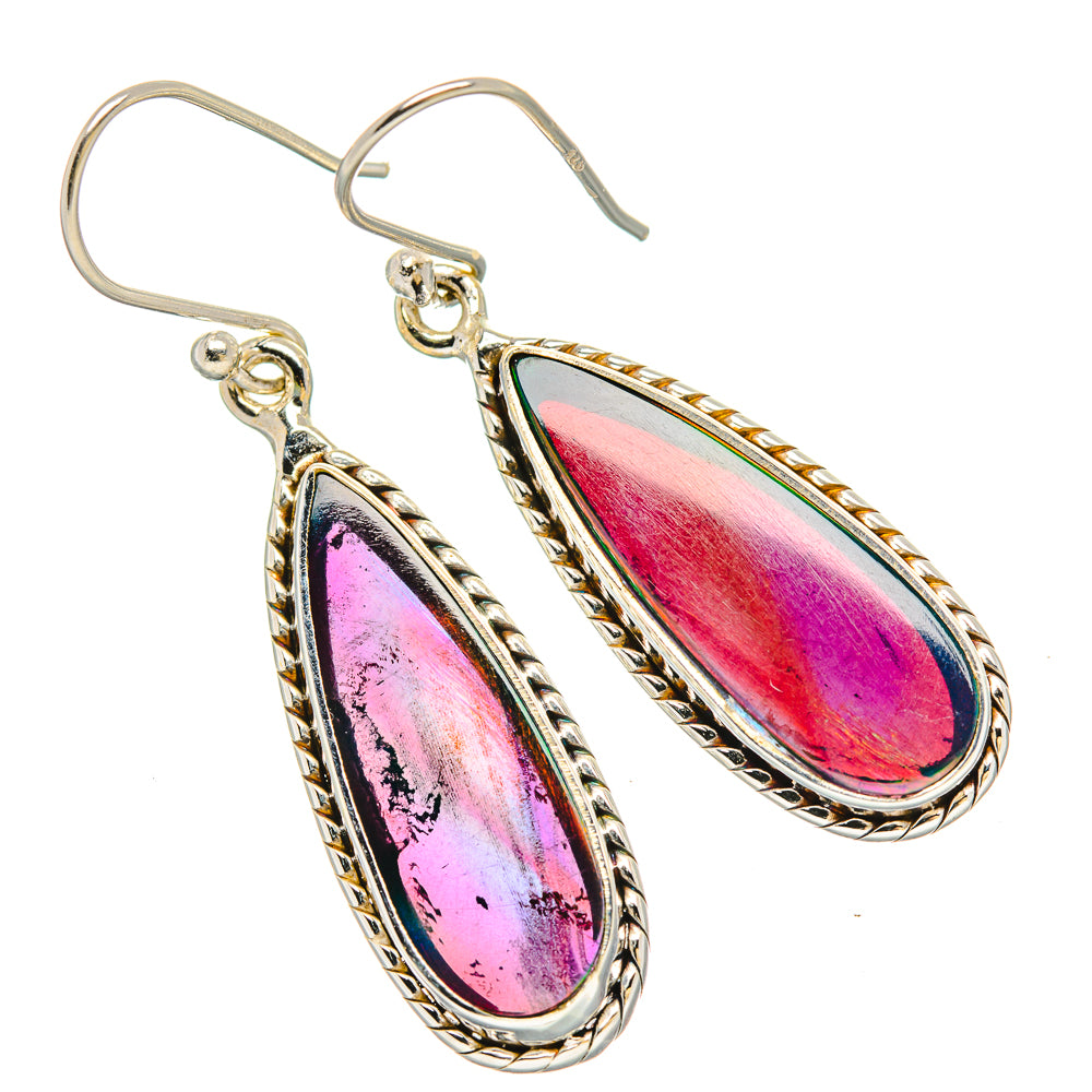 Aura Opal Earrings handcrafted by Ana Silver Co - EARR430607 - Photo 2