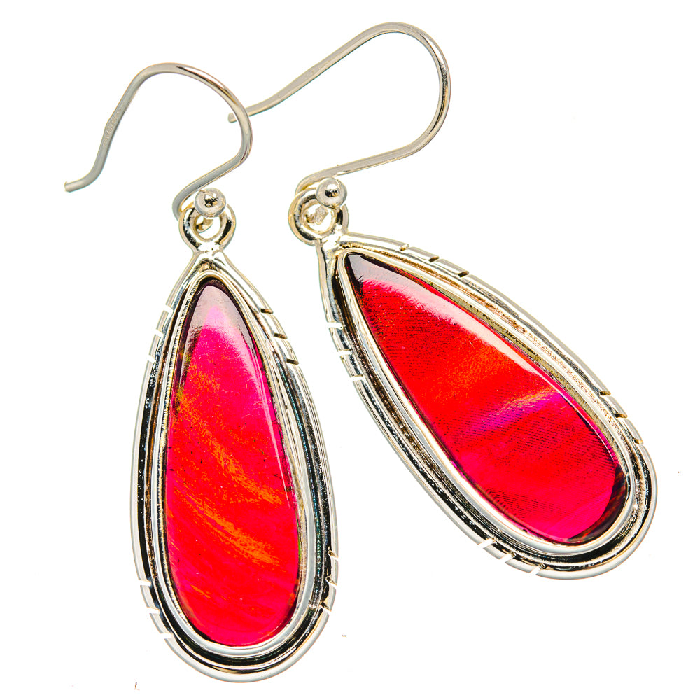 Aura Opal Earrings handcrafted by Ana Silver Co - EARR430617 - Photo 2