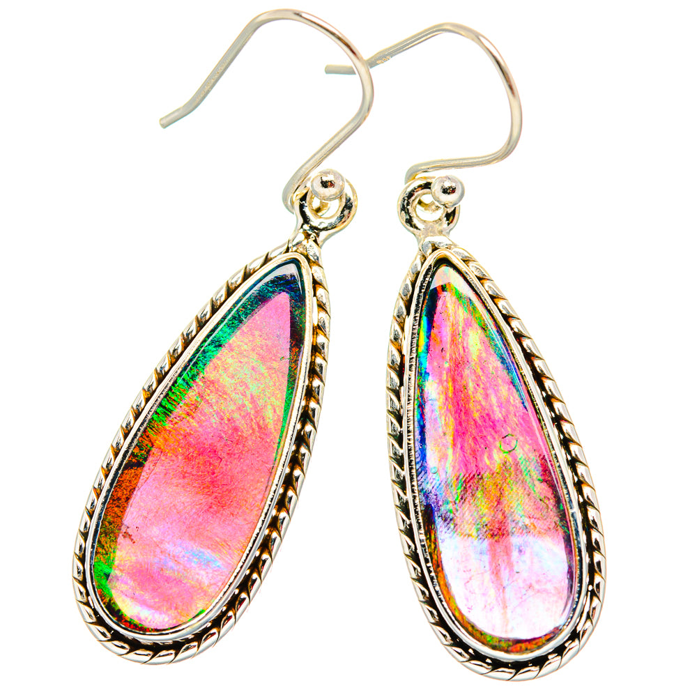 Aura Opal Earrings handcrafted by Ana Silver Co - EARR430638 - Photo 2