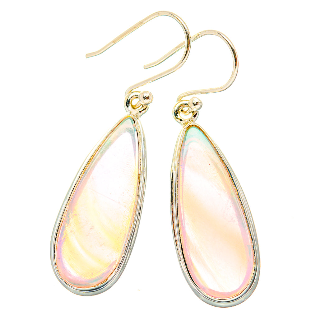 Aura Opal Earrings handcrafted by Ana Silver Co - EARR430660 - Photo 2