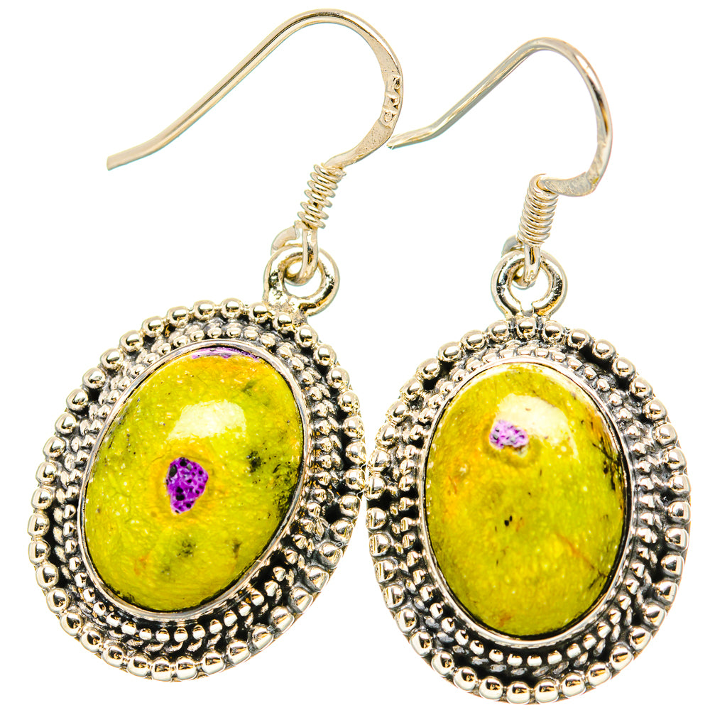 Atlantisite Earrings handcrafted by Ana Silver Co - EARR430989 - Photo 2