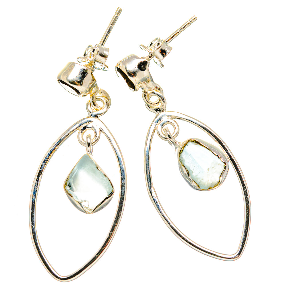 Aquamarine Earrings handcrafted by Ana Silver Co - EARR431064 - Photo 2