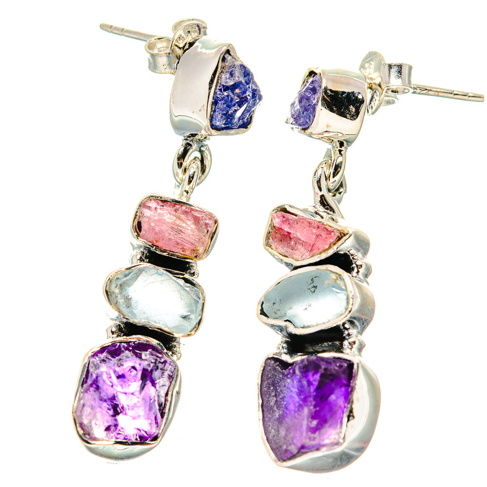 Amethyst Earrings handcrafted by Ana Silver Co - EARR431138 - Photo 2