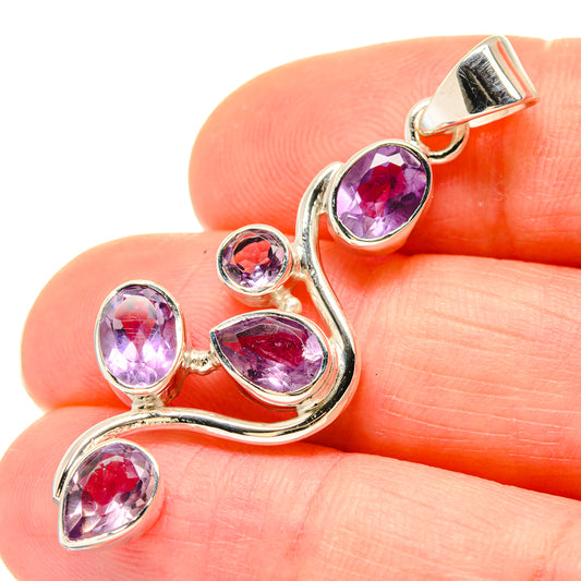 Amethyst Pendants handcrafted by Ana Silver Co - PD21469