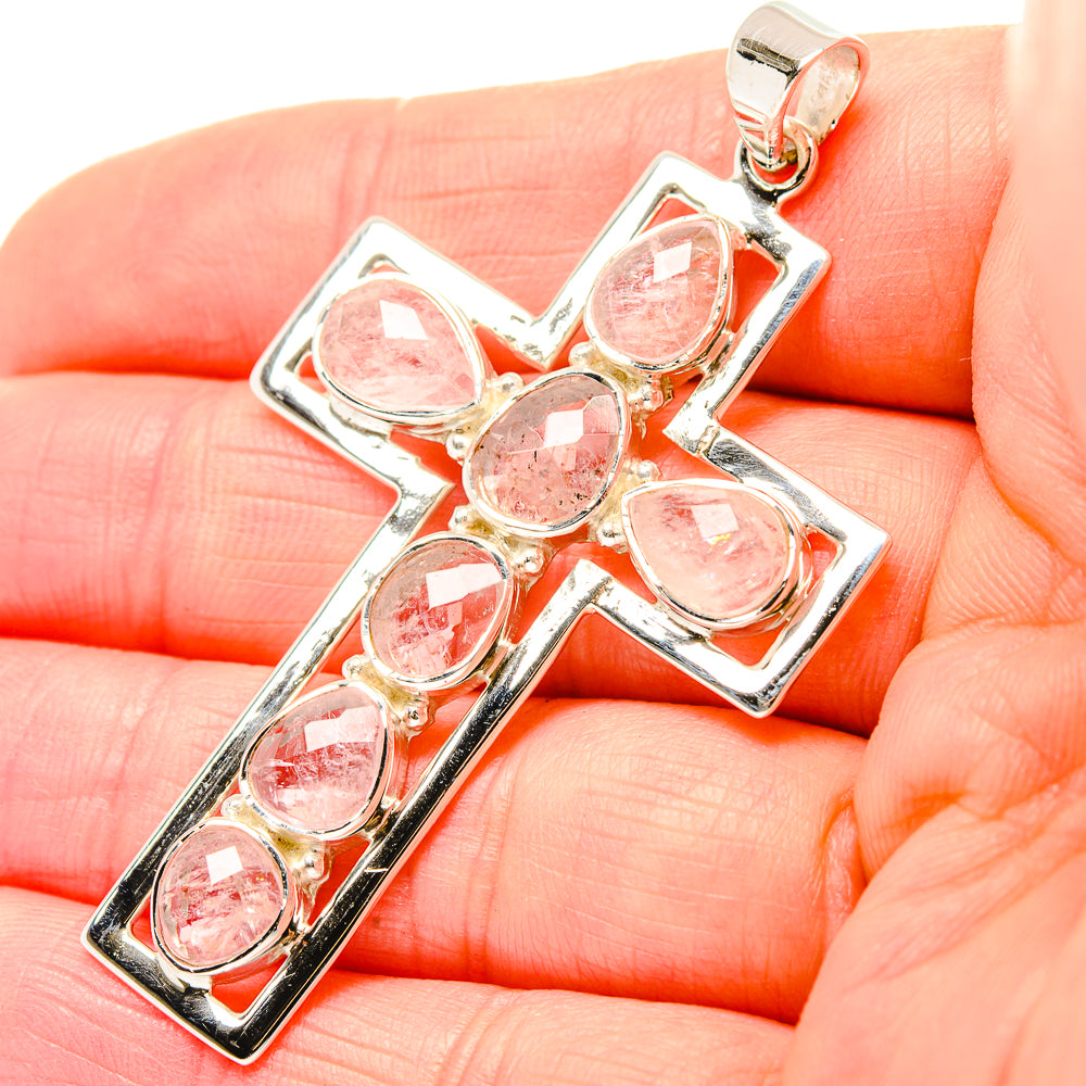 Quartz cross necklace Outlet