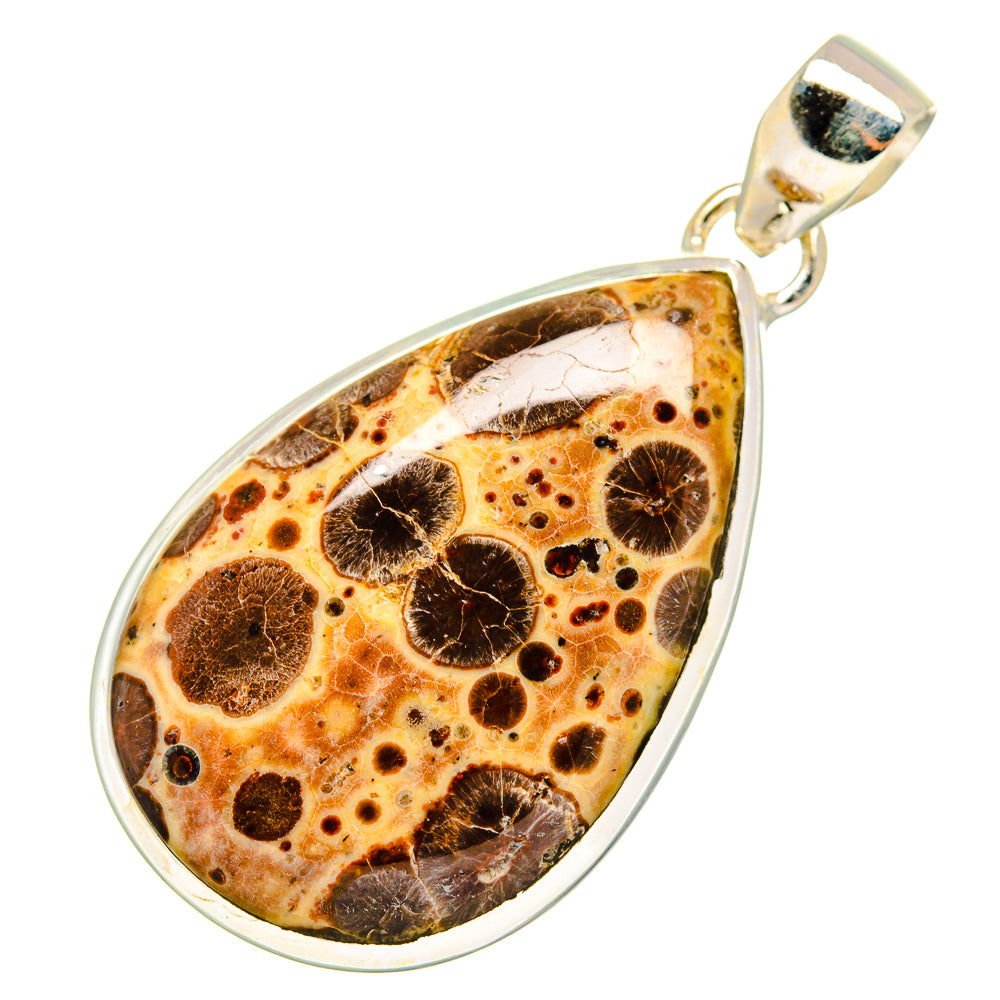 Poppy Jasper Pendants handcrafted by Ana Silver Co - PD10001