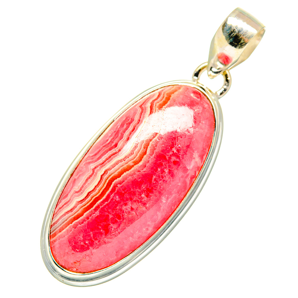 Rhodochrosite Pendants handcrafted by Ana Silver Co - PD10144