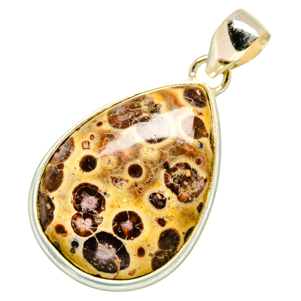 Poppy Jasper Pendants handcrafted by Ana Silver Co - PD10232