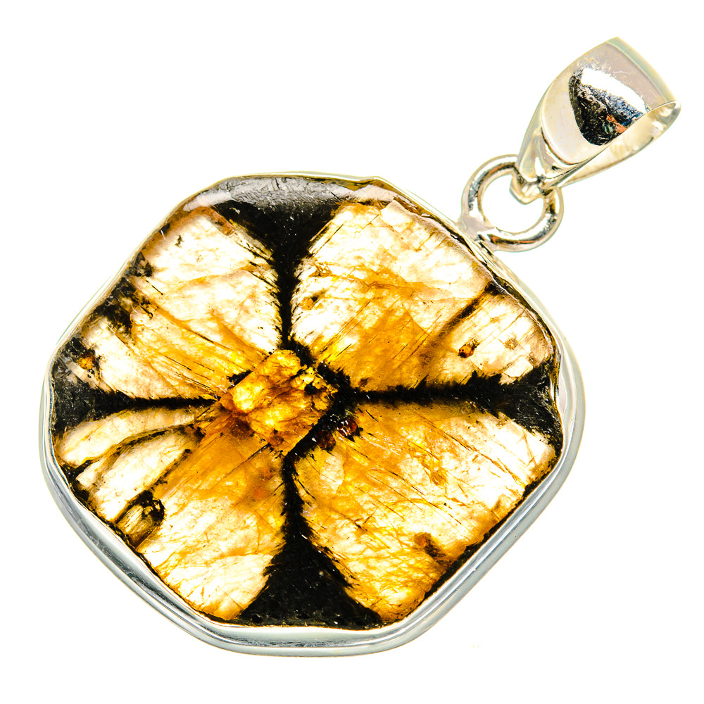 Chiastolite Pendants handcrafted by Ana Silver Co - PD10270