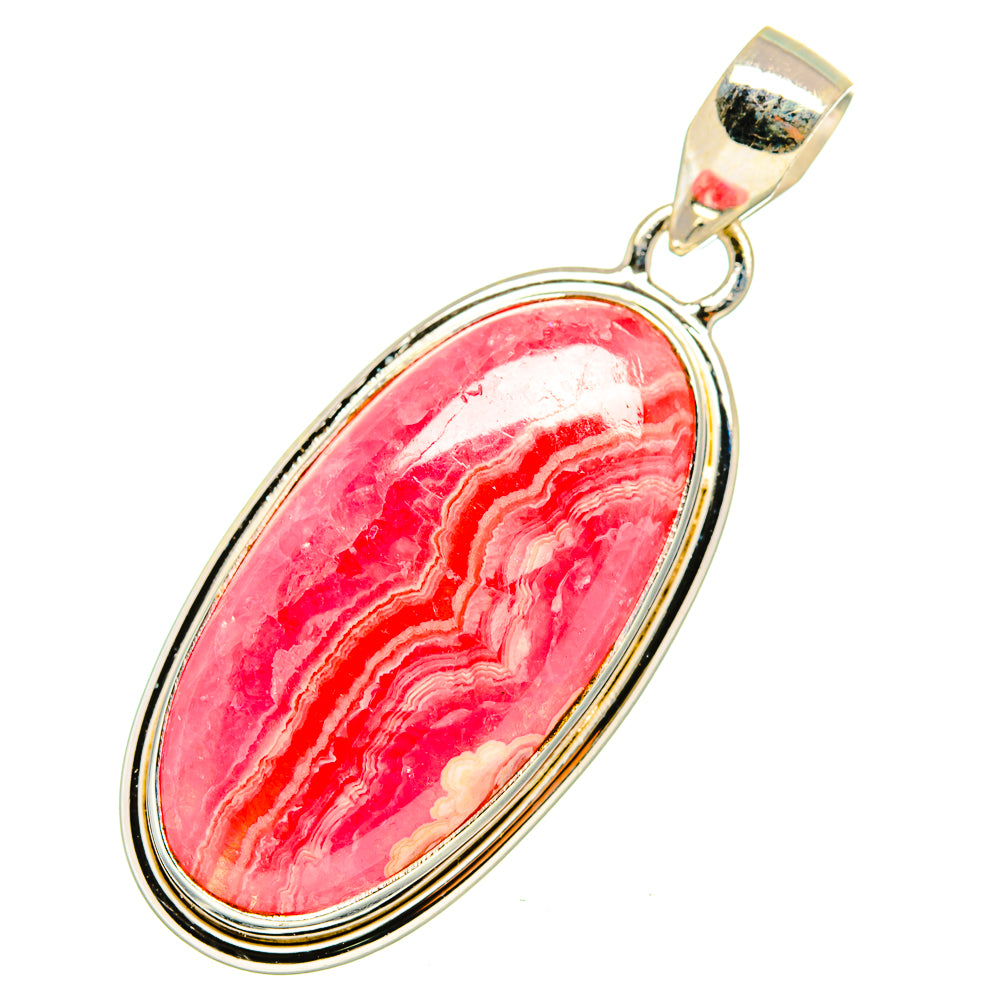 Rhodochrosite Pendants handcrafted by Ana Silver Co - PD10282