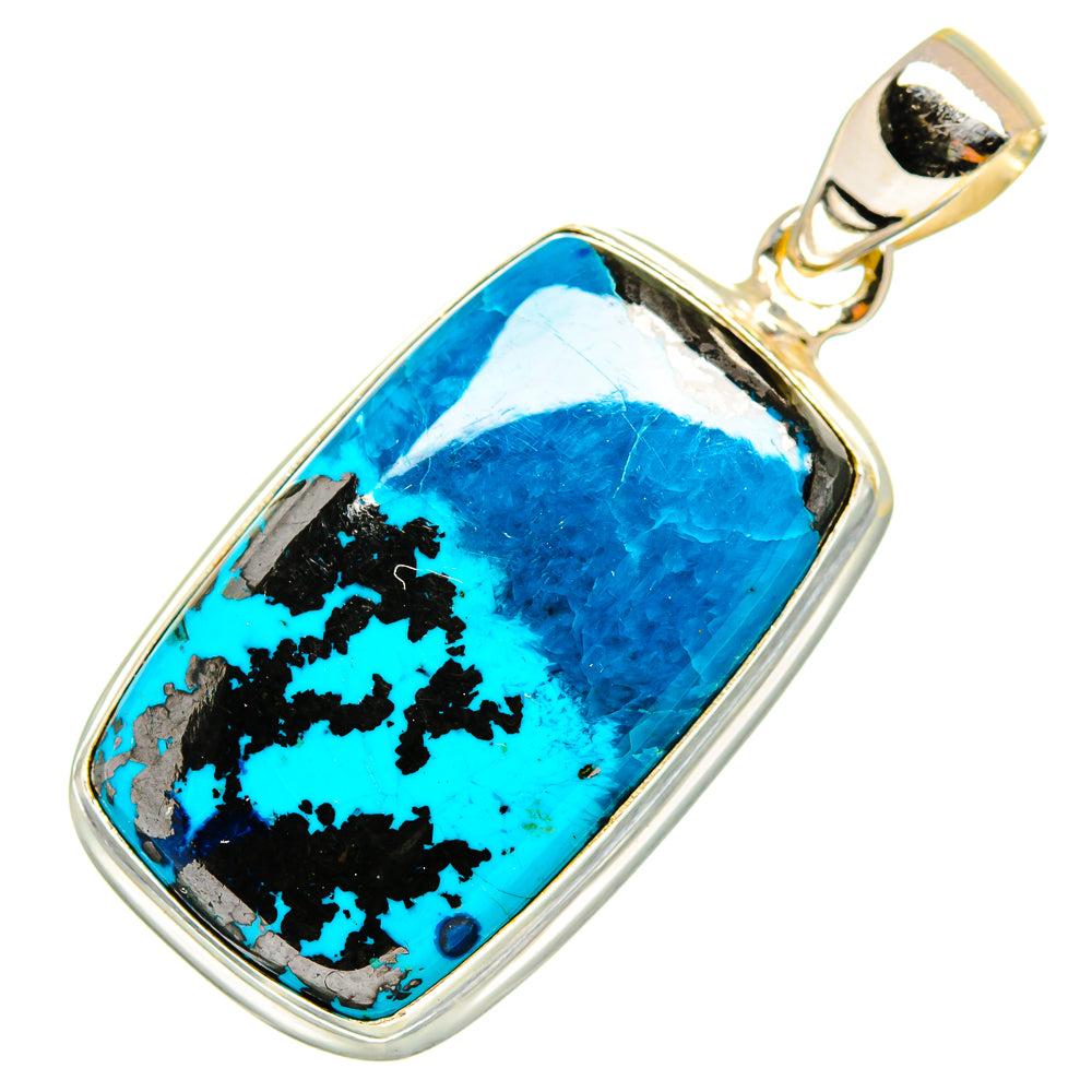 Shattuckite Pendants handcrafted by Ana Silver Co - PD10318