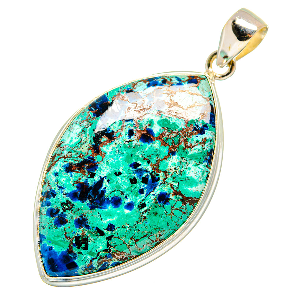 Shattuckite Pendants handcrafted by Ana Silver Co - PD10343