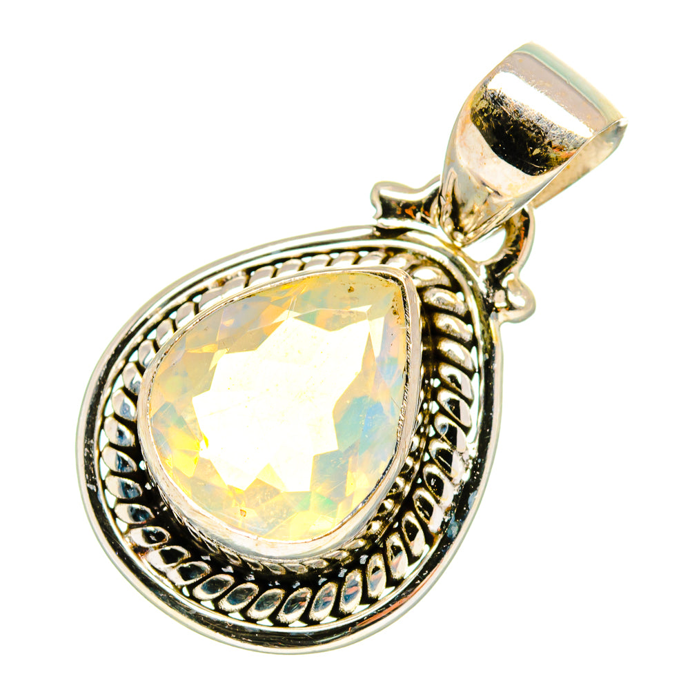 Ethiopian Opal Pendants handcrafted by Ana Silver Co - PD10362