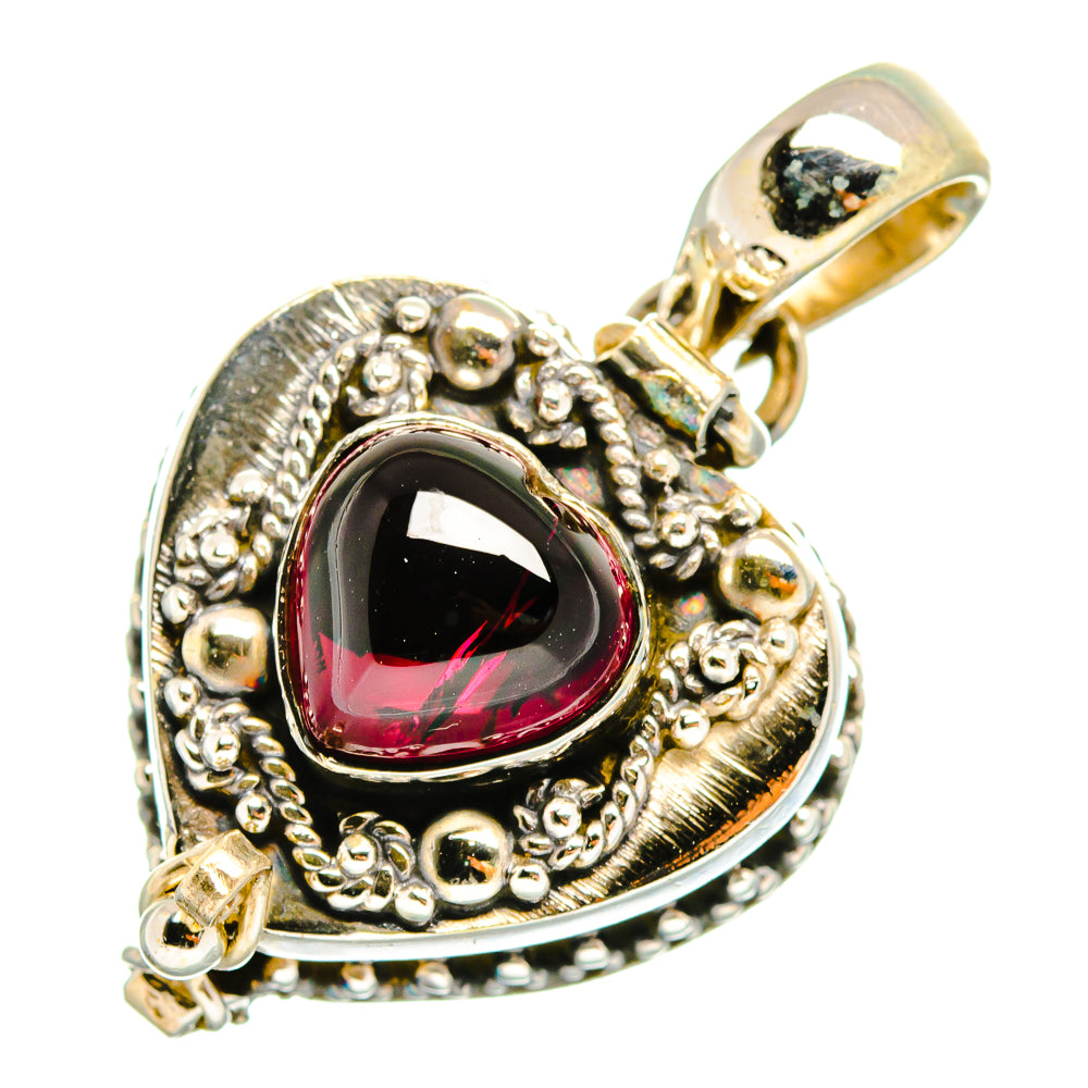 Garnet Pendants handcrafted by Ana Silver Co - PD10424