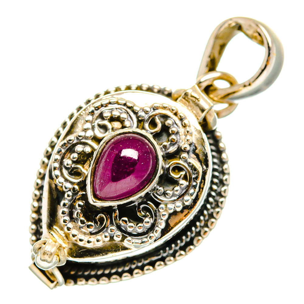 Ruby Pendants handcrafted by Ana Silver Co - PD10426
