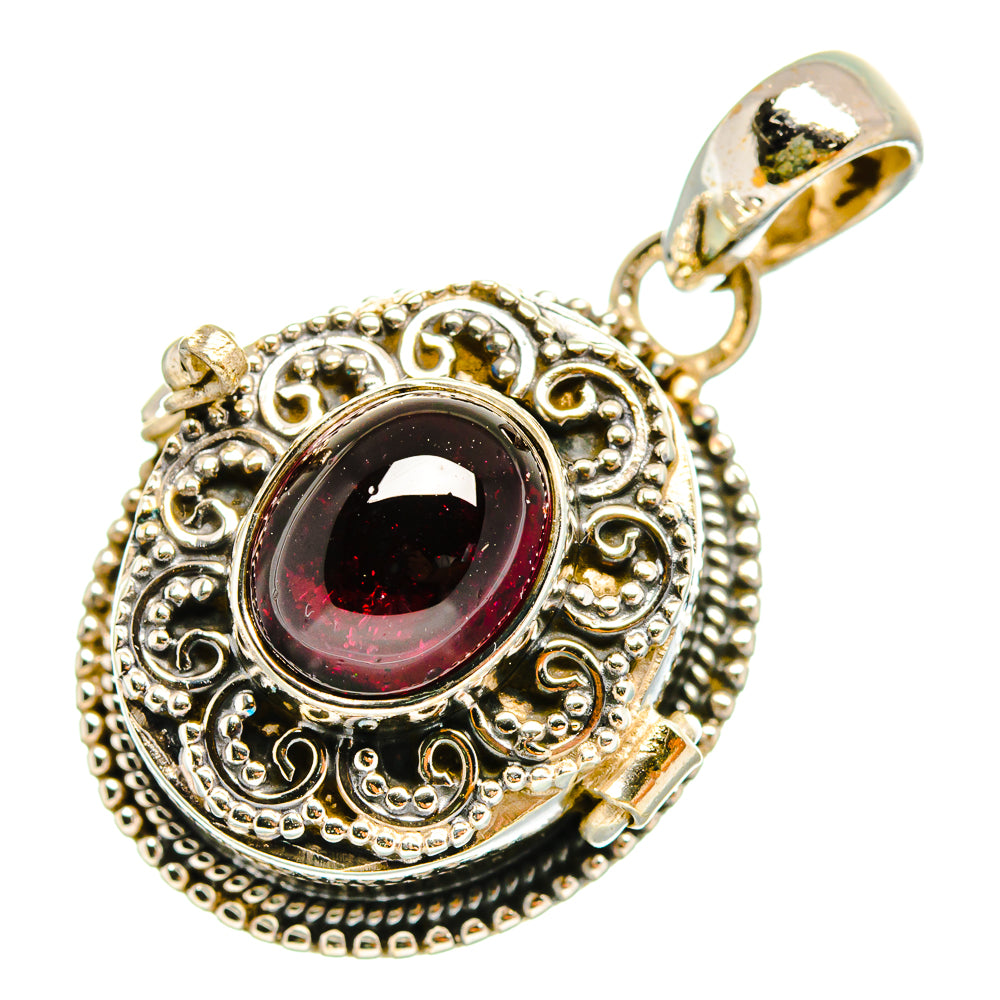 Garnet Pendants handcrafted by Ana Silver Co - PD10427