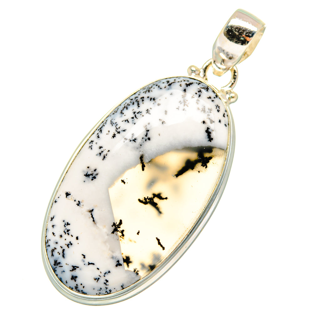 Dendritic Opal Pendants handcrafted by Ana Silver Co - PD10456