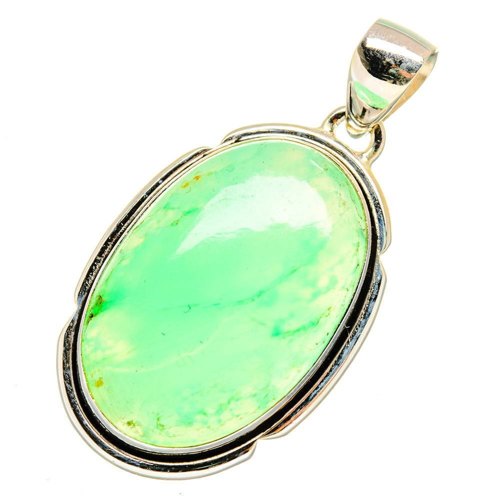 Peruvian Opal Pendants handcrafted by Ana Silver Co - PD10479